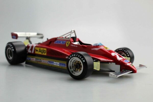 gp replicas - 1:18 ferrari 126 c2 #27 gilles villeneuve 1982