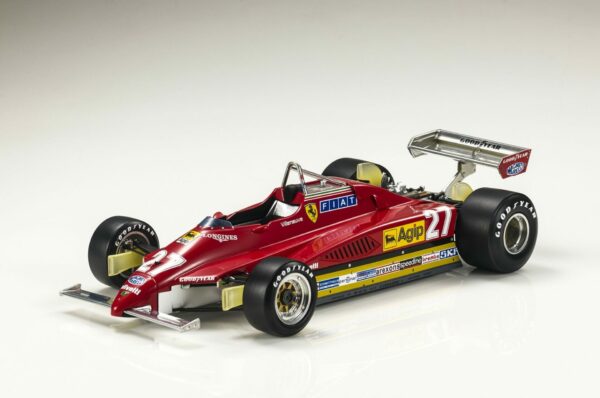 gp replicas - 1:18 ferrari 126 c2 #27 gilles villeneuve 1982