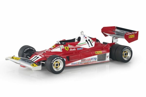 gp replicas - 1:18 ferrari 312 t2 twin-wheel #11 niki lauda 1977