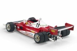 gp replicas - 1:18 ferrari 312 t2 twin-wheel #11 niki lauda 1977