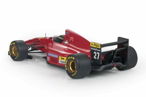 gp replicas - 1:18 ferrari 412 t1 #27 jean alesi 1994