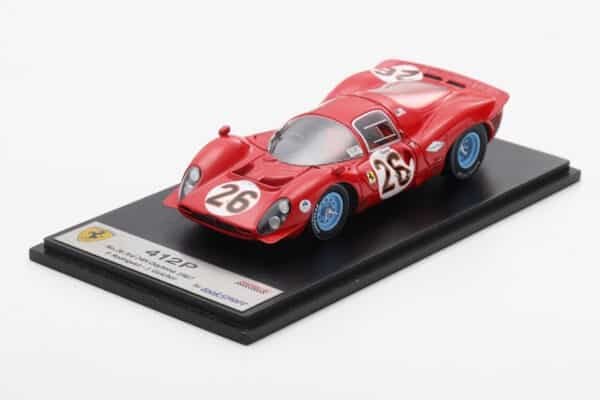 Looksmart - 1:43 Ferrari 412P No.26 3rd Daytona 24h 1967 Pedro Rodriguez, Jean Guichet - Resin Model