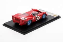 Looksmart - 1:43 Ferrari 412P No.26 3rd Daytona 24h 1967 Pedro Rodriguez, Jean Guichet - Resin Model