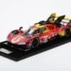 Looksmart 1:12 Ferrari 499P AF Corse #50 Winner 24h Le Mans 2024 Resin Model
