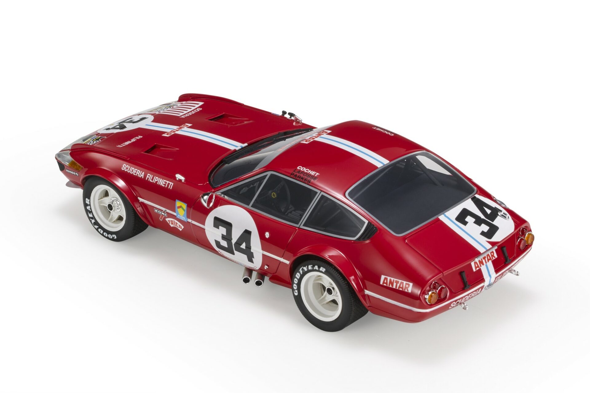 TOPMARQUES 1/18scale Daytona Le Mans 1974/No. 56 [No.TOP114F] - KYOSHO