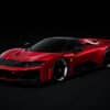 Looksmart - 1:12 Ferrari F80 Red (Rosso Supercar) - Limited Edition Resin Model
