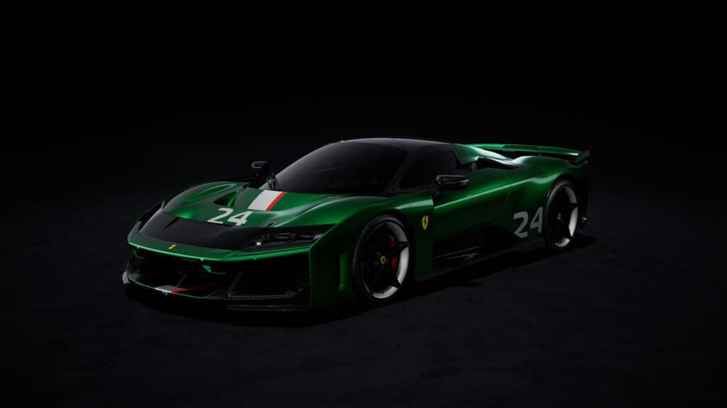 Looksmart Announces 1:12 Ferrari F80 High-End Resin Models 1 Looksmart - 1:12 Ferrari F80 Green (Green Jewel with No.24 Livery) - Limited Edition Resin Model