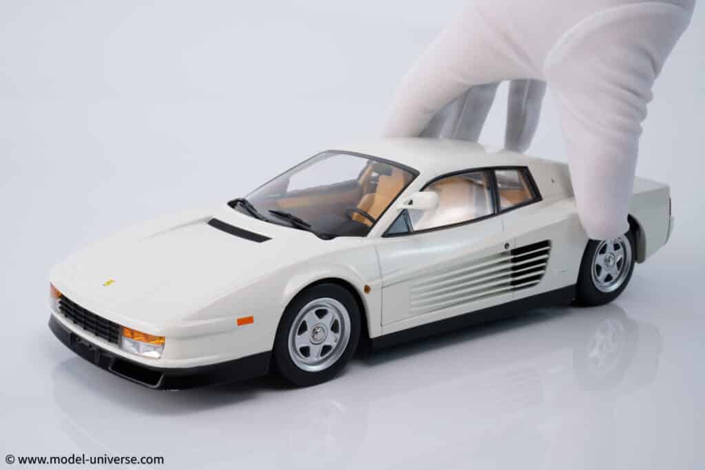 Ferrari Testarossa from Miami Vice Diecast Model by KK Scale