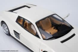 KK Scale - 1:18 Ferrari Testarossa Monospeccio 1984 'Miami Vice' White - Diecast Model