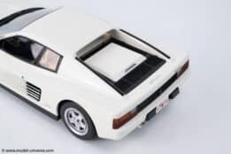 KK Scale - 1:18 Ferrari Testarossa Monospeccio 1984 'Miami Vice' White - Diecast Model
