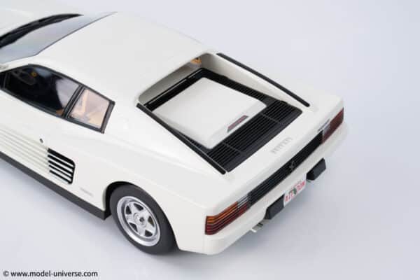 KK Scale - 1:18 Ferrari Testarossa Monospeccio 1984 'Miami Vice' White - Diecast Model