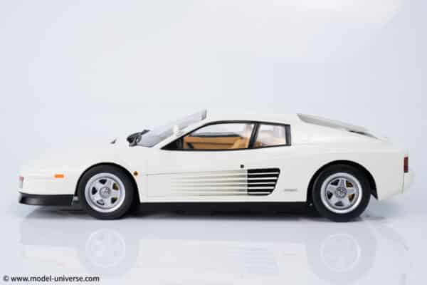 KK Scale - 1:18 Ferrari Testarossa Monospeccio 1984 'Miami Vice' White - Diecast Model