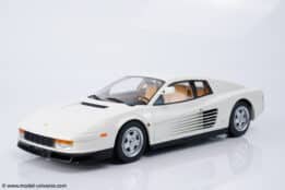 KK Scale - 1:18 Ferrari Testarossa Monospeccio 1984 'Miami Vice' White - Diecast Model