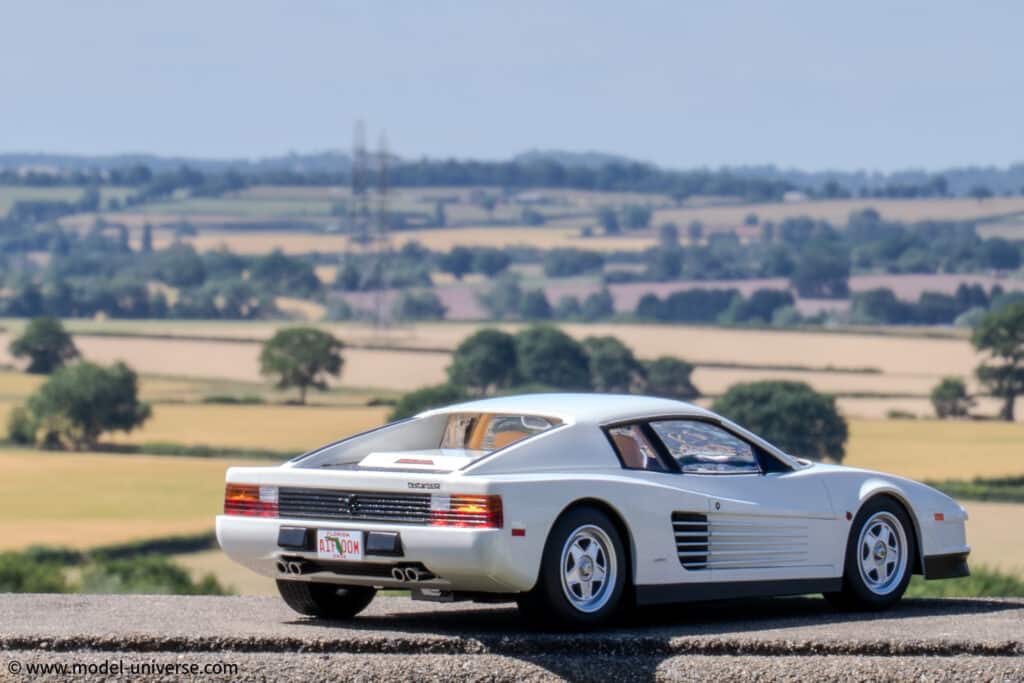 Ferrari Testarossa from Miami Vice Diecast Model by KK Scale