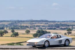KK Scale - 1:18 Ferrari Testarossa Monospeccio 1984 'Miami Vice' White - Diecast Model