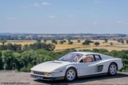 KK Scale - 1:18 Ferrari Testarossa Monospeccio 1984 'Miami Vice' White - Diecast Model