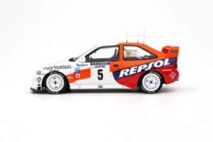 Pre Order the Otto Mobile 1:18 Ford Escort WRC Raced by Carlos Sainz at the 1997 Catalonia Rally!