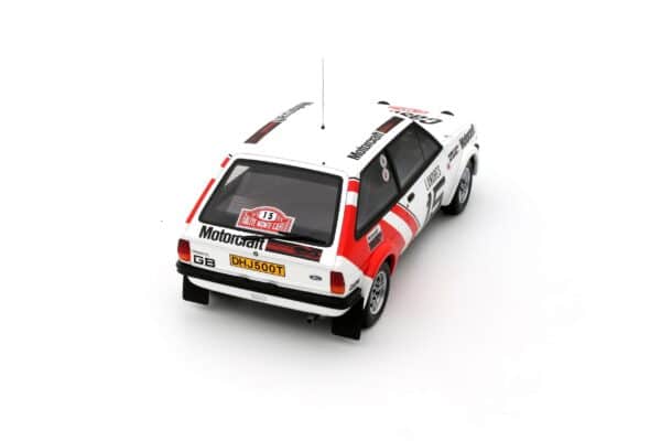 Otto Mobile 1:18 Ford Fiesta 1600 Gr.2 No.15 Roger Clark Monte Carlo Rally 1979 (OT1271) Limited Edition Resin Model 15 Otto Mobile 1:18 Ford Fiesta 1600 Gr.2 No.15 Roger Clark Monte Carlo Rally 1979 Limited Edition Resin Model
