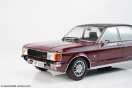 1:18 Ford Granada Mk1 Metallic Red/Matt Black (RHD) 1975 - UK Exclusive Edition - Diecast Model - MCG