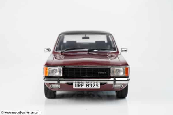 1:18 Ford Granada Mk1 Metallic Red/Matt Black (RHD) 1975 - UK Exclusive Edition - Diecast Model - MCG