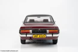 1:18 Ford Granada Mk1 Metallic Red/Matt Black (RHD) 1975 - UK Exclusive Edition - Diecast Model - MCG