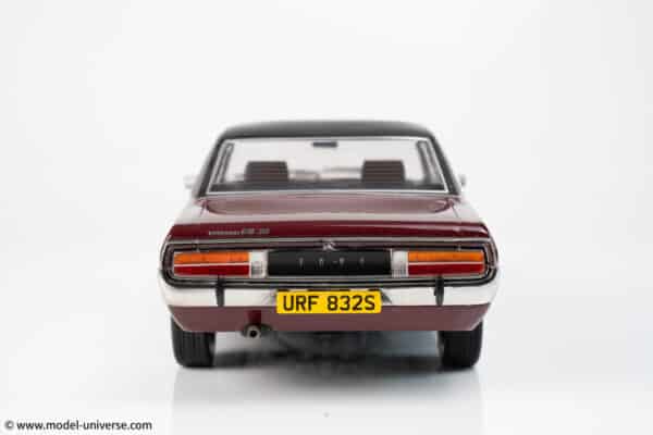 1:18 Ford Granada Mk1 Metallic Red/Matt Black (RHD) 1975 - UK Exclusive Edition - Diecast Model - MCG