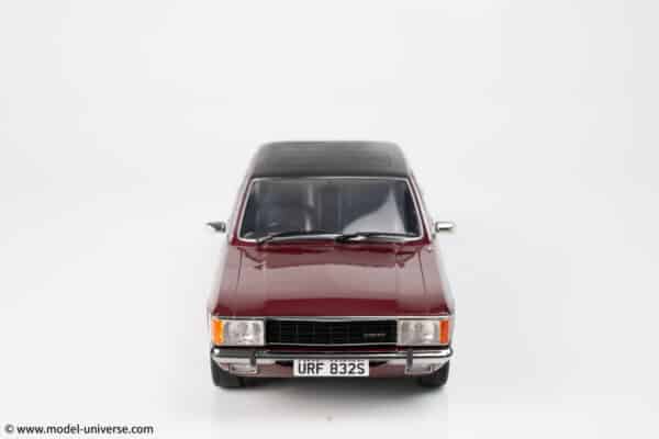 1:18 Ford Granada Mk1 Metallic Red/Matt Black (RHD) 1975 - UK Exclusive Edition - Diecast Model - MCG