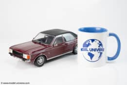 1:18 Ford Granada Mk1 Metallic Red/Matt Black (RHD) 1975 - UK Exclusive Edition - Diecast Model - MCG