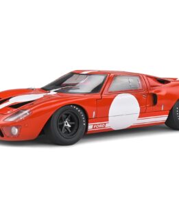 Solido S1803005 Ford GT40 Mk1 Racing Red 1968 Diecast Model Car 1:18