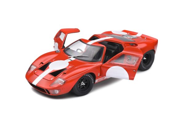 Solido S1803005 Ford GT40 Mk1 Racing Red 1968 ダイキャストモデルカー 1:18