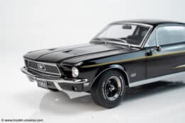 ford mustang gt fastback 1968 black 04