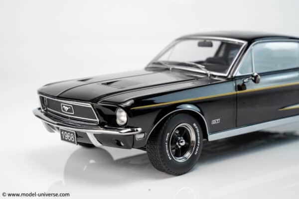 ford mustang gt fastback 1968 black 04