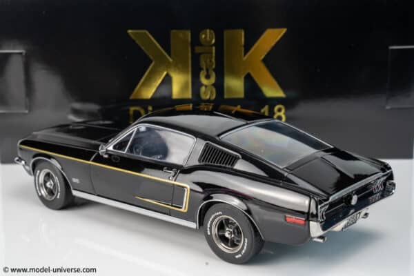 ford mustang gt fastback 1968 black 09