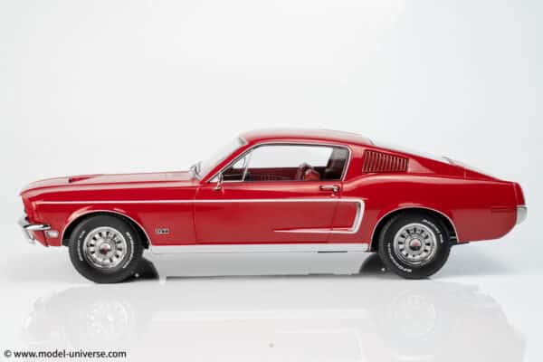 ford mustang gt fastback 1968 kk scale red 05