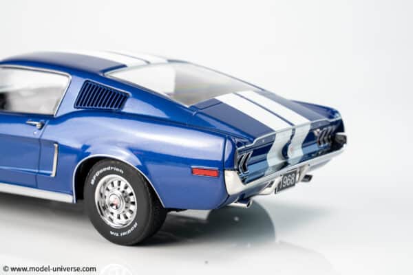 ford mustang gt fastback blue kk scale 03