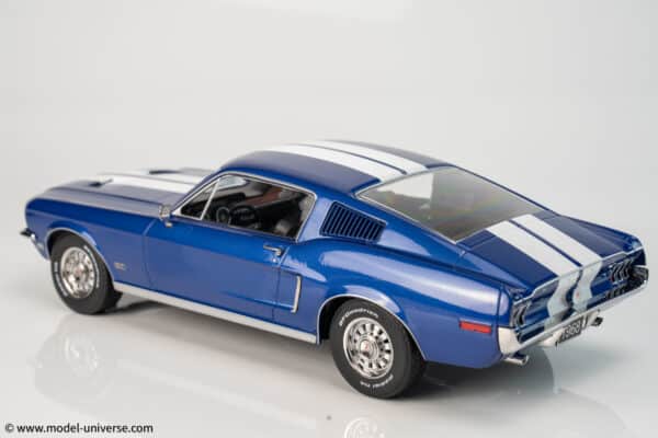 ford mustang gt fastback blue kk scale 07