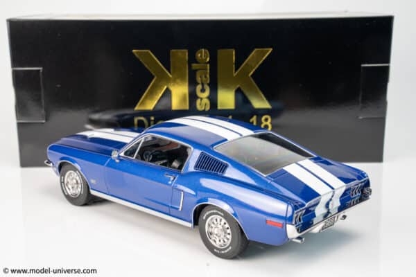 ford mustang gt fastback blue kk scale 09