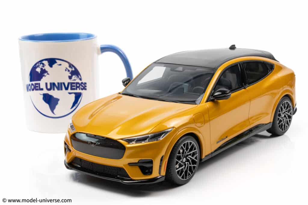 Latest arrivals at model-universe.com - 22 July 2025 : including Audi R8's by Keng Fai, AMG's by i-scale, Porsche 911's by Minichamps and much more.. 13 Otto Mobile 1:18 Ford Mustang Mach-E GT Performance Cyber Orange 2021 (OT983)