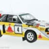 ixo - 1:18 audi sport quattro s1 e2 #4 1000 lakes rally 1985 s.blomqvist/b.cederberg
