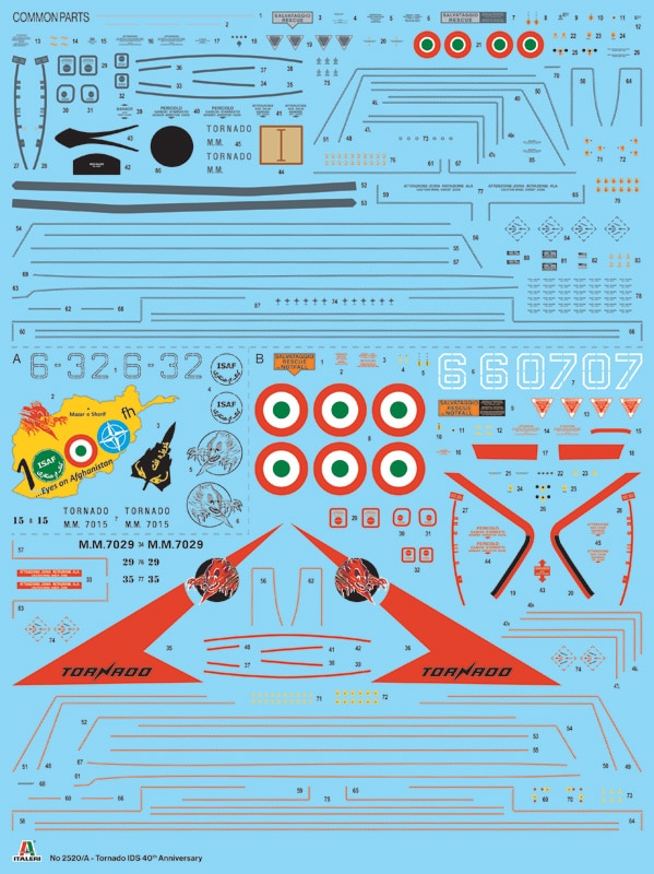 Italeri - 1:32 Tornado IDS (2520) 40th Anniversary Model Kit 3 Italeri - 1:32 Tornado IDS (2520) 40th Anniversary Model Kit