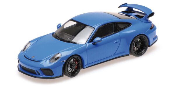 Minichamps 1/18 Porsche 911 (991) GT3 Blue Diecast Model 110067024