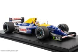 GP Replicas - 1:12 Williams Renault FW14B #5 Nigel Mansell Grand Slam British GP 1992 with Driver Figure - Limited Edition Resin Model