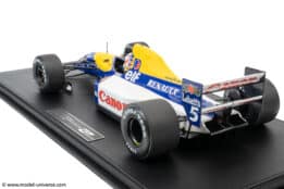 GP Replicas - 1:12 Williams Renault FW14B #5 Nigel Mansell Grand Slam British GP 1992 with Driver Figure - Limited Edition Resin Model