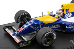 GP Replicas - 1:12 Williams Renault FW14B #5 Nigel Mansell Grand Slam British GP 1992 with Driver Figure - Limited Edition Resin Model