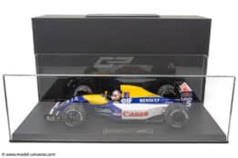 GP Replicas - 1:12 Williams Renault FW14B #5 Nigel Mansell Grand Slam British GP 1992 with Driver Figure - Limited Edition Resin Model