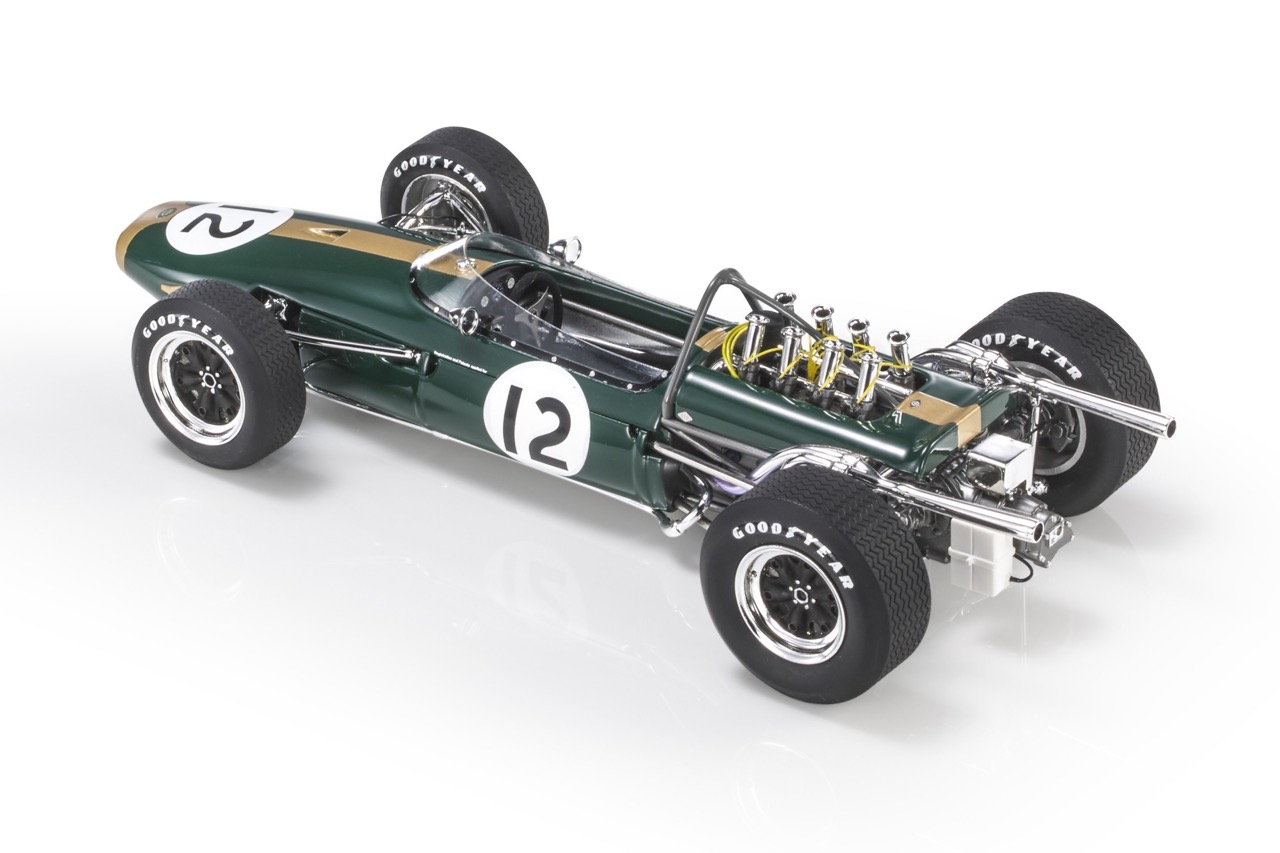 GP Replicas GP116B Brabham BT19 Jack Brabham French Grand Prix Winner 1966 Resin Model