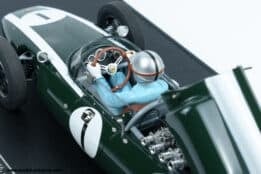 GP Replicas - 1:18 Cooper T53 #1 Jack Brabham Pole/Winner British GP Silverstone 1960 w/Driver - Limited Edition Resin Model