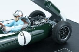 GP Replicas - 1:18 Cooper T53 #1 Jack Brabham Pole/Winner British GP Silverstone 1960 w/Driver - Limited Edition Resin Model