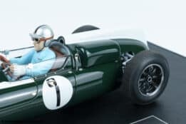 GP Replicas - 1:18 Cooper T53 #1 Jack Brabham Pole/Winner British GP Silverstone 1960 w/Driver - Limited Edition Resin Model