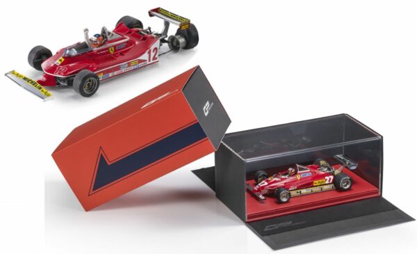 Ferrari 312 T4 Zandwoort #12 Gilles Villeneuve w/Driver (Limited 250pcs)